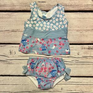 EUC iPlay Swimsuit Top and Swim Diaper Size 6 Months